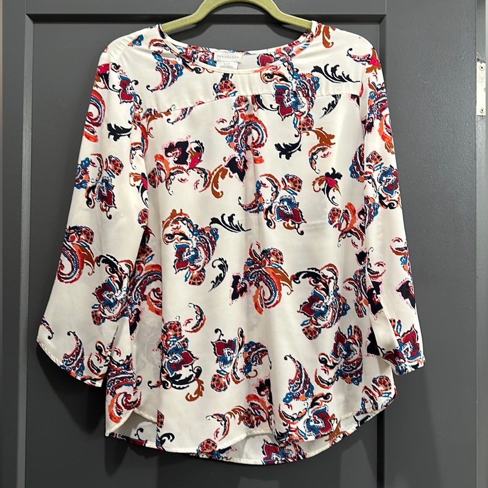 Van Heusen Women's Multicolor Blouse NWT